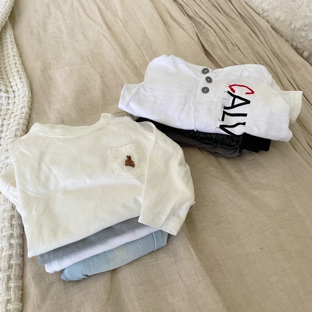 Zara Mixed neutral 7 pieces 3-6 months bundle